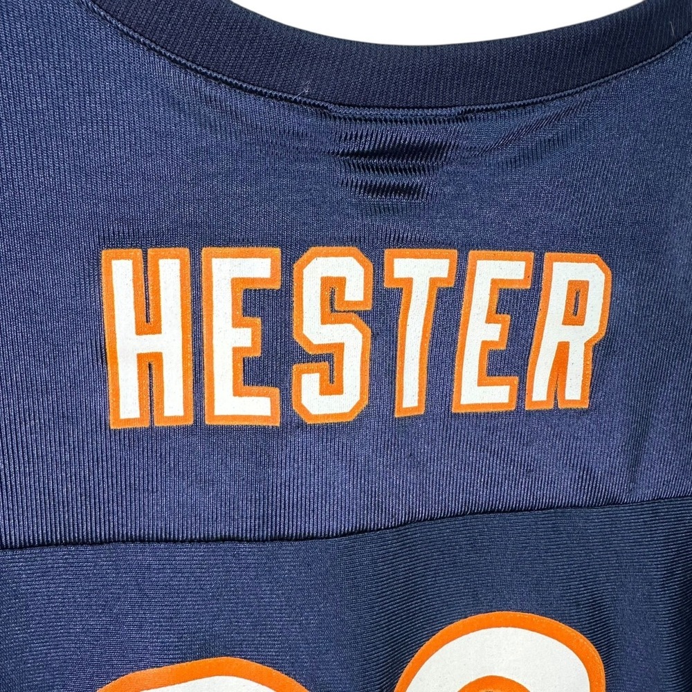 Devin Hester Chicago Bears Jersey Womens Small NFL Team Apparel #23 Navy Small - Picture 6 of 9